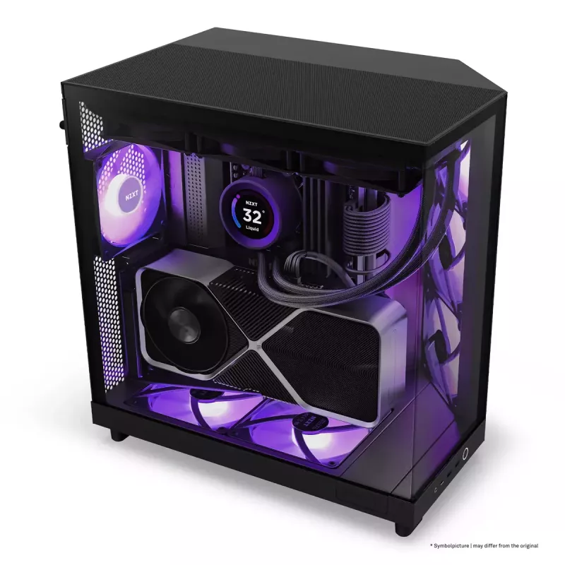 Obudowa PC NZXT H6 Air Flow Midi Tower czarna