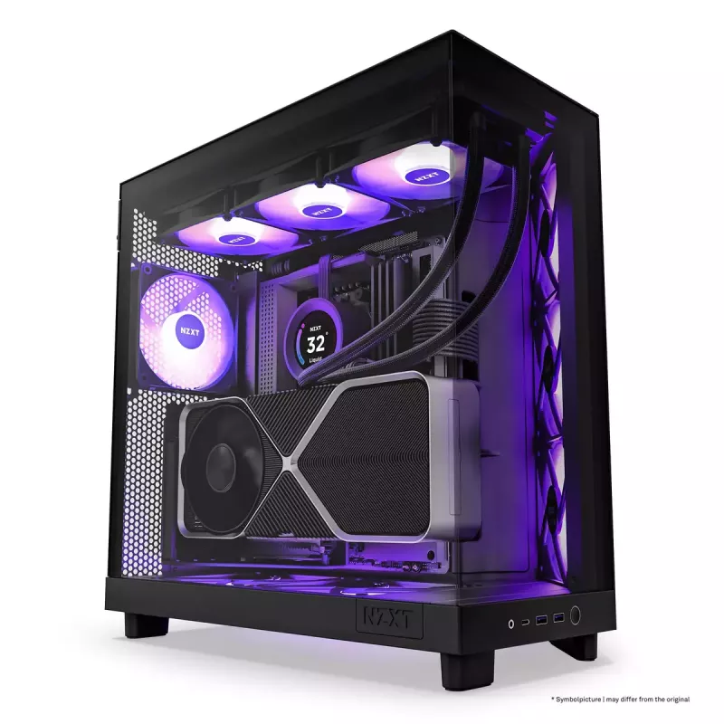 Obudowa PC NZXT H6 Air Flow Midi Tower czarna