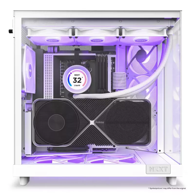 Obudowa PC NZXT H6 Air Flow Midi Tower biała
