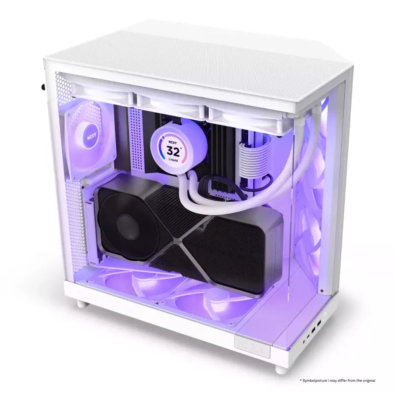 Obudowa PC NZXT H6 Air Flow Midi Tower biała