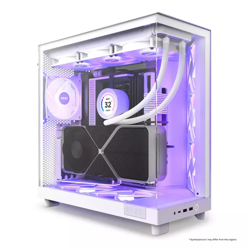 Obudowa PC NZXT H6 Air Flow Midi Tower biała