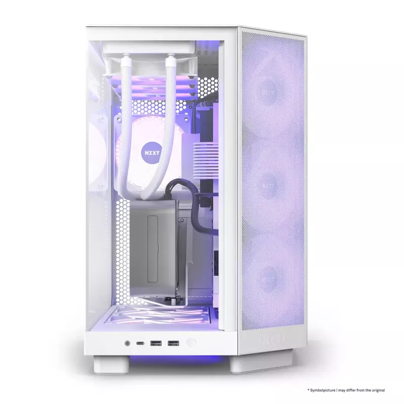 Obudowa PC NZXT H6 Air Flow Midi Tower biała