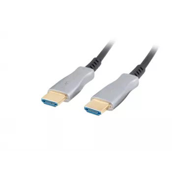 Kabel HDMI LANBERG M/m V2.0 Optical Aoc - 10m Czarny