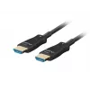 Kabel HDMI LANBERG CA-HDMI-30FB-0100-BK 10 m, HDMI Typ A 2.1, 48 Gbit/s, 144 Hz, HDR, ARC, Ethernet