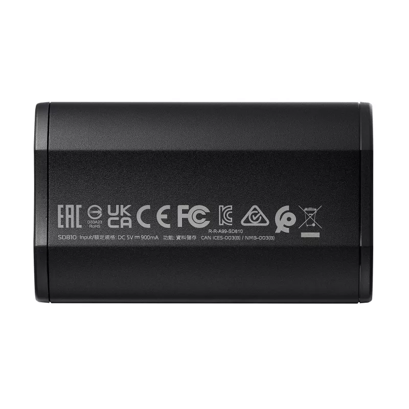 ADATA SD810 4 TB USB Type-C USB 3.2 Gen 2x2 Czarny