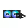 Zalman ALPHA2 A24 Czarny system chłodzenia komputera Procesor All-in-one chłodzenie cieczą