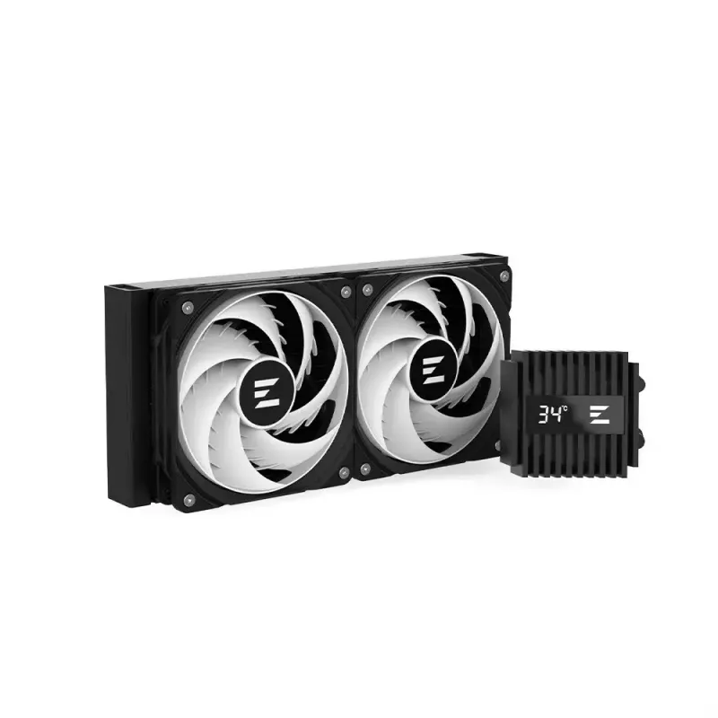 Zalman ALPHA2 A24 Czarny system chłodzenia komputera Procesor All-in-one chłodzenie cieczą