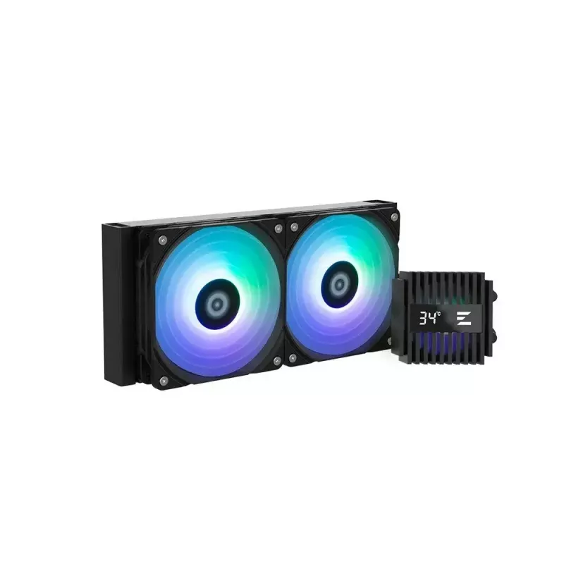 Zalman ALPHA2 A24 Czarny system chłodzenia komputera Procesor All-in-one chłodzenie cieczą