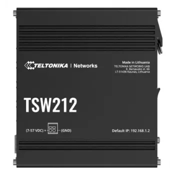 TELTONIKA TSW212 Zarządzalny przełącznik PoE+ Gigabit Ethernet (8 portów + 2 SFP)