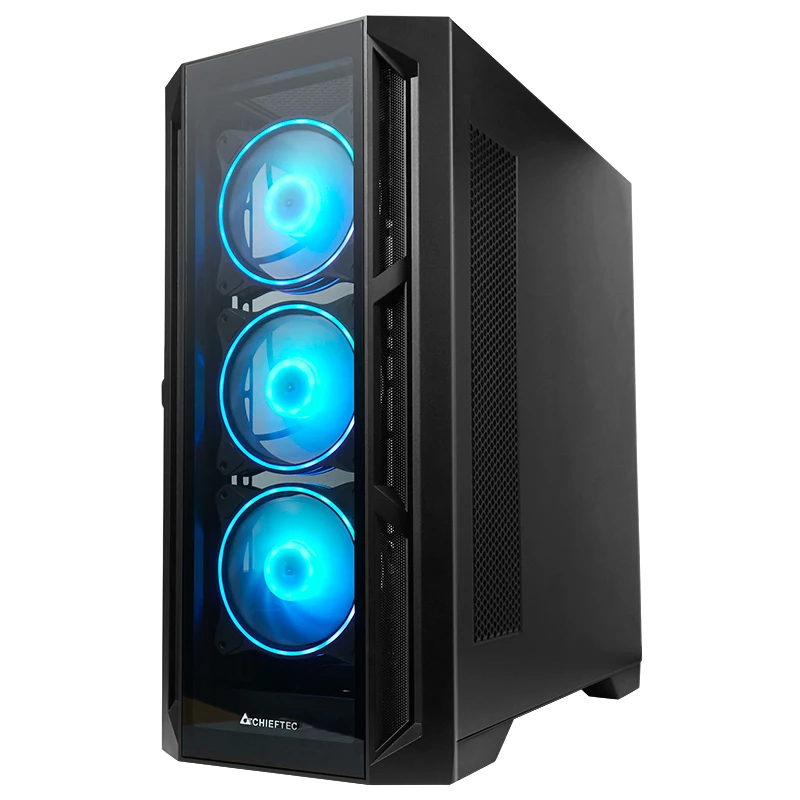 Chieftec APEX GA-01B-TG-OP ATX Midi Tower czarny