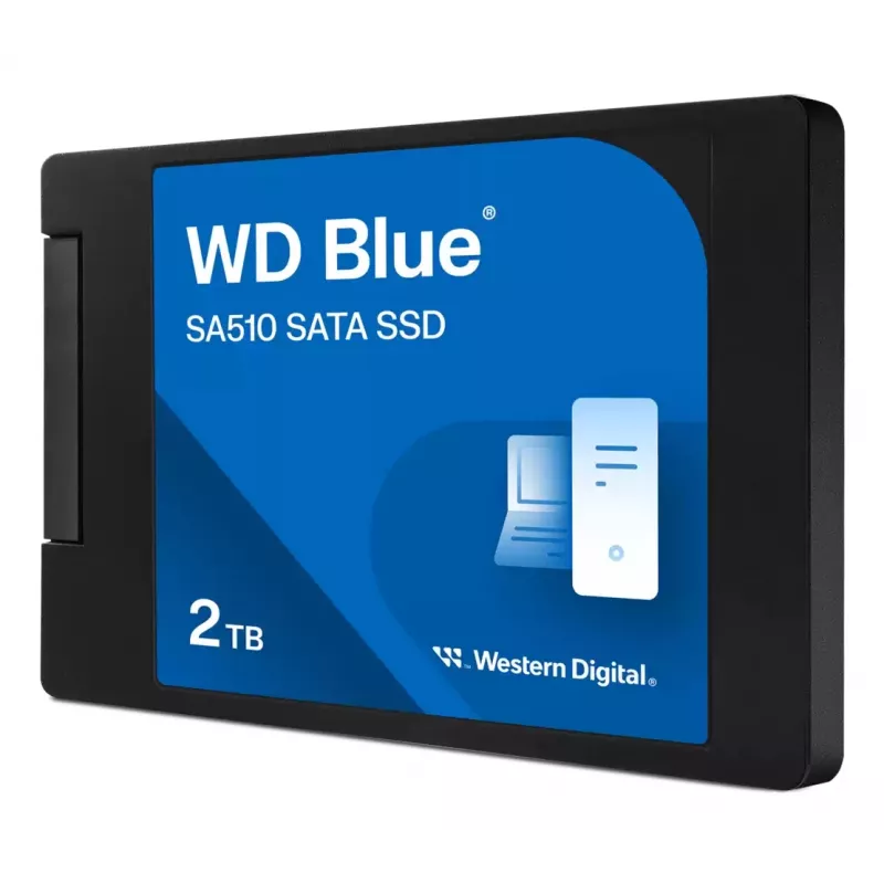 WESTERN DIGITAL SSD - WD niebieski SA510 - 2TB - SATA 6Gb/s - 2.5in - 7mm Cased