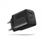Ładowarka sieciowa Axagon ACU-PQ20 QC3.0 PD Type-C 20W Czarna