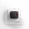 Ładowarka sieciowa Axagon ACU-PQ20 QC3.0 PD Type-C 20W Czarna