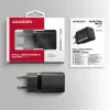 Ładowarka sieciowa Axagon ACU-PQ20 QC3.0 PD Type-C 20W Czarna