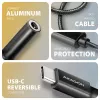 Axagon ADA-HC USB-C na jack 3,5 mm - adapter audio DAC Hi-Res, 384 kHz/32 bit, stereo