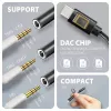 Axagon ADA-HC USB-C na jack 3,5 mm - adapter audio DAC Hi-Res, 384 kHz/32 bit, stereo