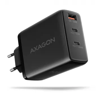 Axagon ACU-DPQ100 PD3.0 & QC 4+ THREE OUTPUTS ładowarka ścienna 100W