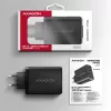 Axagon ACU-DPQ100 PD3.0 & QC 4+ THREE OUTPUTS ładowarka ścienna 100W