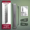 Axagon HMC-10HLS, hub USB 5Gbps, 4x USB-A, HDMI 4k/60Hz, RJ-45, SD/microSD, PD 100W