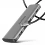 Axagon HMC-5H hub USB 5Gb/s, 3x USB-A, HDMI 4K/30Hz, PD 100W, kabel USB-C 100cm