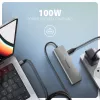 Axagon HMC-5H hub USB 5Gb/s, 3x USB-A, HDMI 4K/30Hz, PD 100W, kabel USB-C 100cm