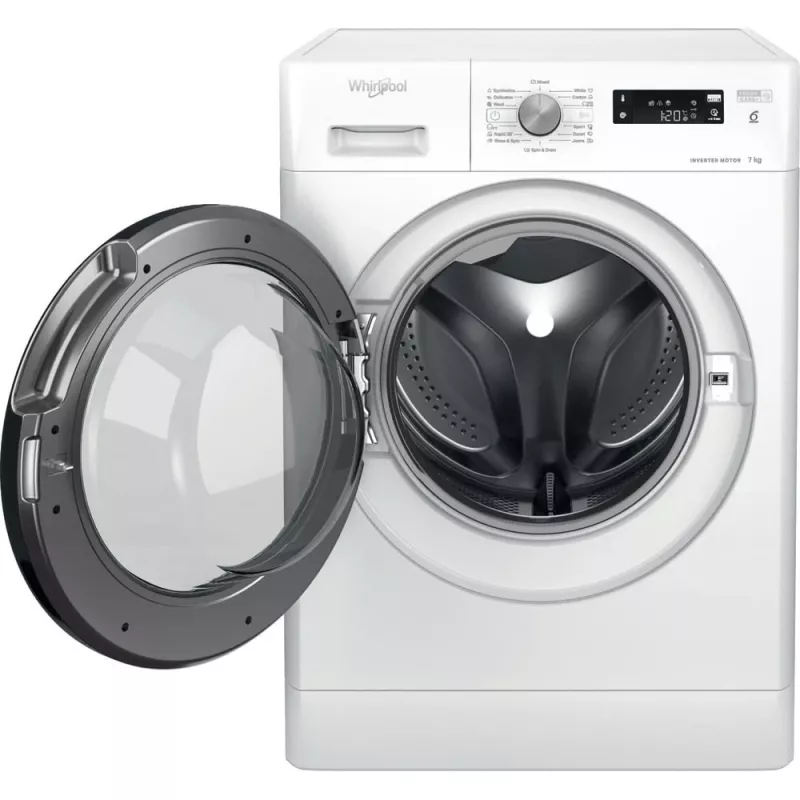 Pralka Whirlpool FFS7259BEE ładowana od przodu 7 kg 1151 obr./min biała