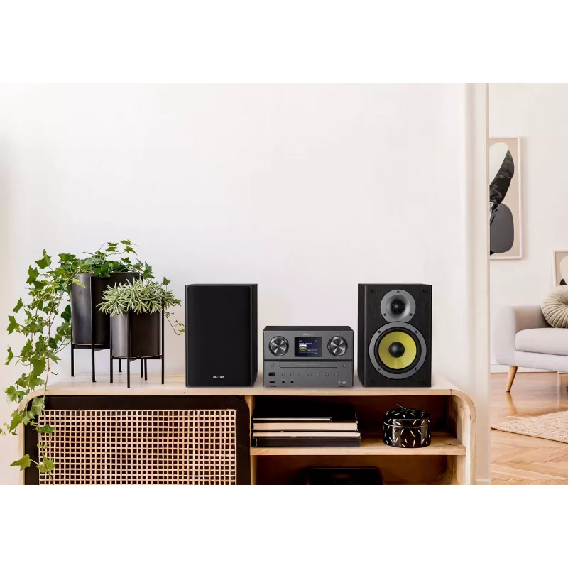 System muzyczny Philips TAM8905 z radiem internetowym, DAB+, Bluetooth, CD, USB i Spotify Connect