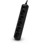 CyberPower Tracer III B0520SC0-FR listwa przeciwprzepięciowa Czarny 5 gniazd AC 200 - 250 V 1,8 m