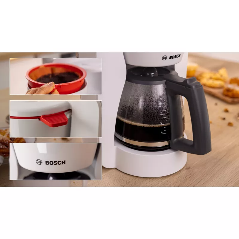 Ekspres do kawy Bosch TKA2M111, przelewowy, 1,25 l