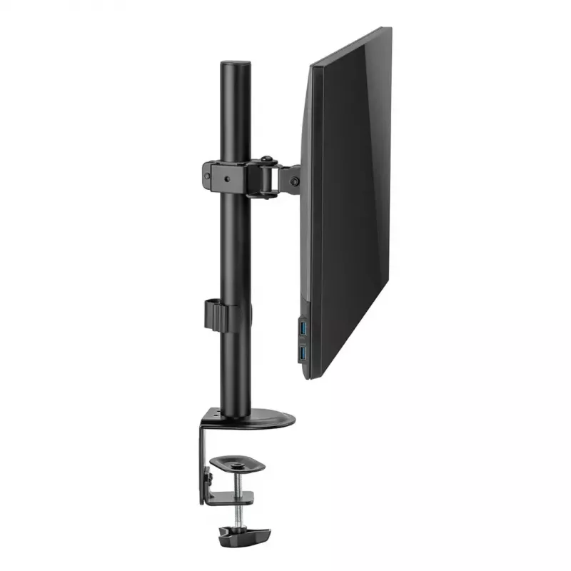 Uchwyt biurkowy do monitora LCD MACLEAN MC-751N dla ekranów 17–32 cale, VESA 75x75 / 100x100