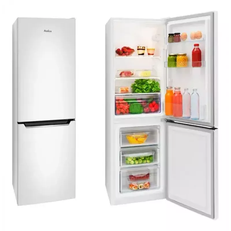 Amica KGCL 384 155 W Wolnostojąca Lodówka 157 L