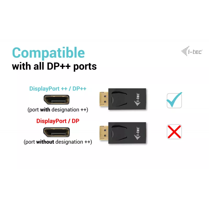 i-tec Pasywny adapter DisplayPort do HDMI (maks. 4K/30Hz)