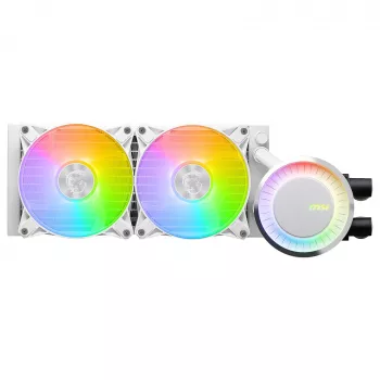 MSI MAG Coreliquid E240 biały Płyta główna, Procesor Zestaw chłodzenia cieczą 12 cm