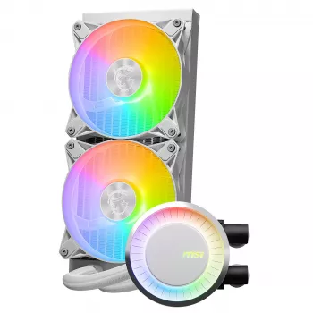 MSI MAG Coreliquid E240 biały Płyta główna, Procesor Zestaw chłodzenia cieczą 12 cm