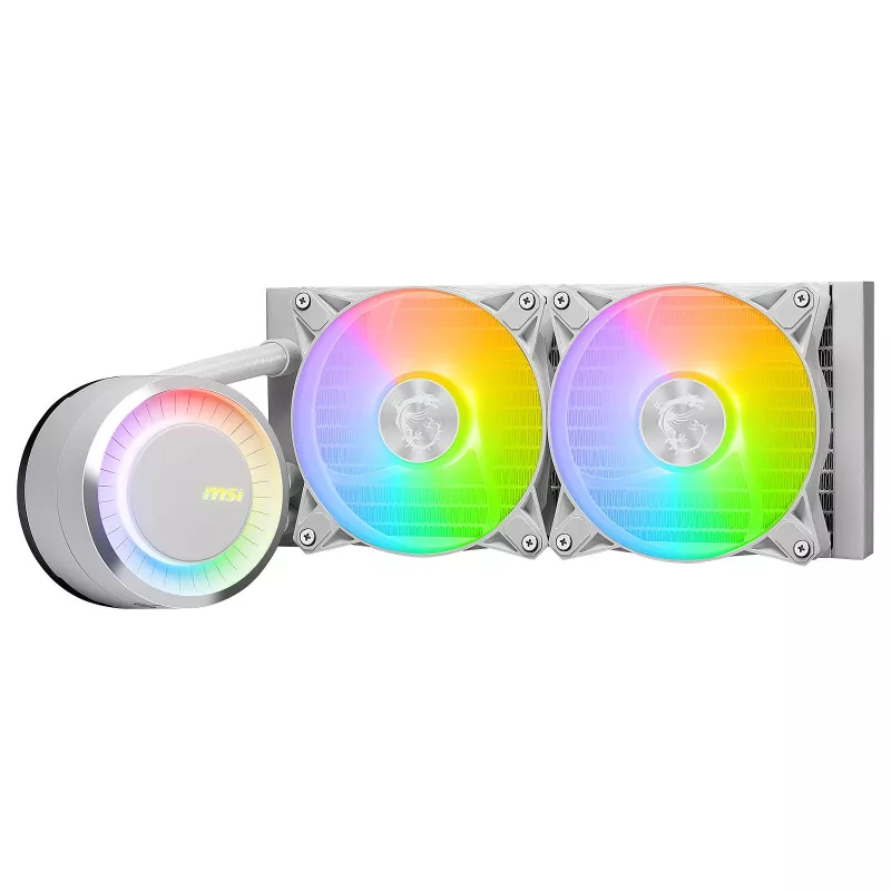 MSI MAG Coreliquid E240 biały Płyta główna, Procesor Zestaw chłodzenia cieczą 12 cm