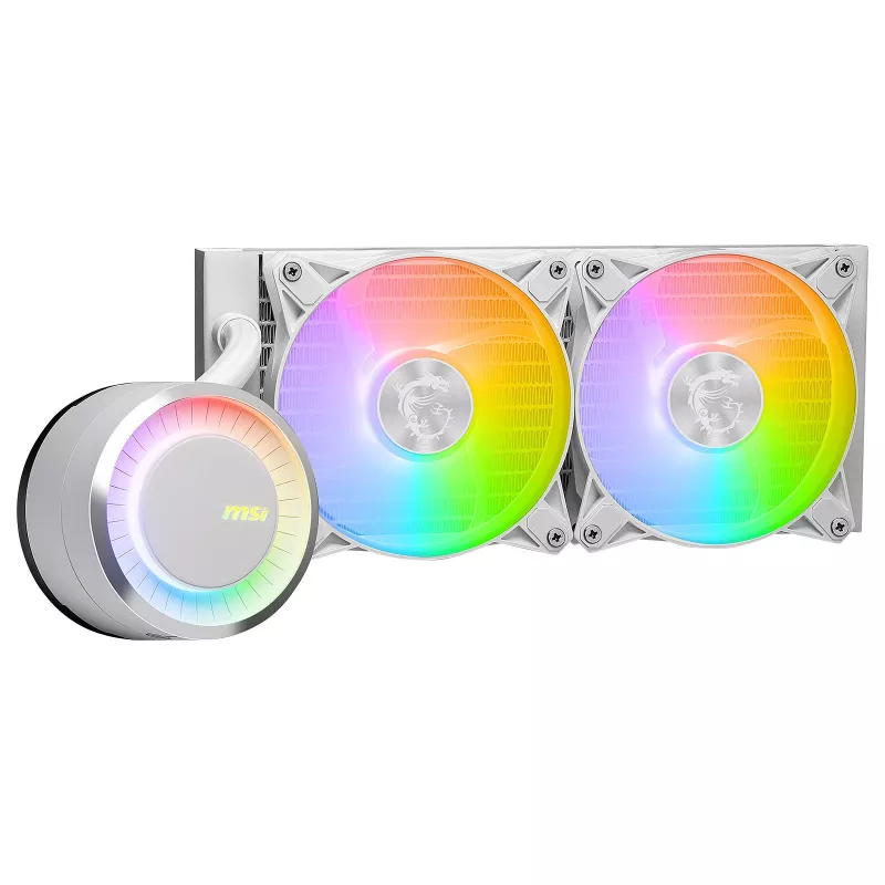 MSI MAG Coreliquid E240 biały Płyta główna, Procesor Zestaw chłodzenia cieczą 12 cm
