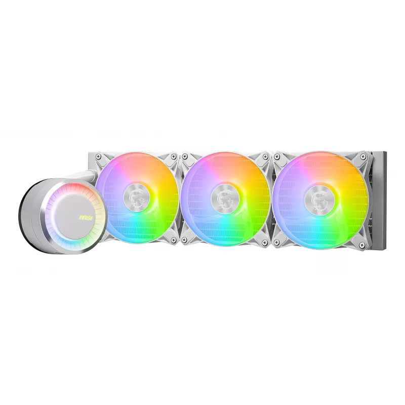 MSI MAG Coreliquid E360 biały Płyta główna, Procesor Zestaw chłodzenia cieczą 12 cm