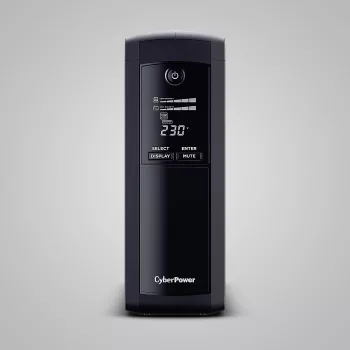 Zasilacz awaryjny CYBERPOWER VP1600ELCD-FR 1,6 kVA / 900 W, Line-Interactive, 5 gniazd AC, LCD, USB/RS-232