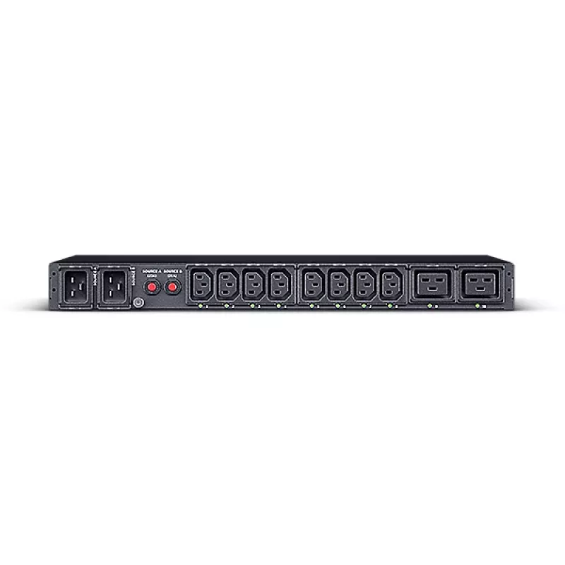 CyberPower PDU44005 jednostka dystrybucji zasilania (PDU) 10 gniazd AC 1U czarna