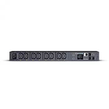 CyberPower PDU81005 jednostka dystrybucji zasilania (PDU) 8 gniazd AC 1U Czarna
