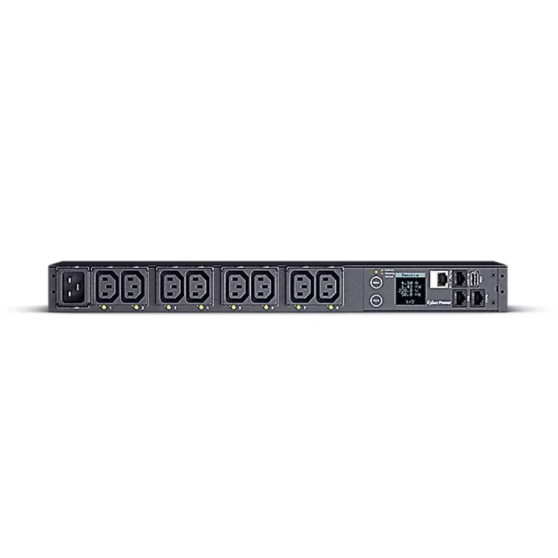 CyberPower PDU81005 jednostka dystrybucji zasilania (PDU) 8 gniazd AC 1U Czarna