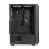 Obudowa PC IBOX CETUS 906 Midi Tower Czarna — ATX/mATX, 460×210×350 mm, GPU 29 cm, 7 napędów, wentylatory RGB
