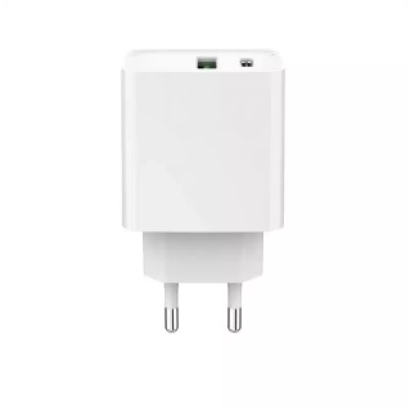 GEMBIRD Szybka ładowarka USB - 2 porty typu A i C 20 W - biała