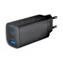 GEMBIRD USB Fast Charger - Type A & C 3-Port 65W, QC 3.0 & PowerDelivery, GaN - Czarny