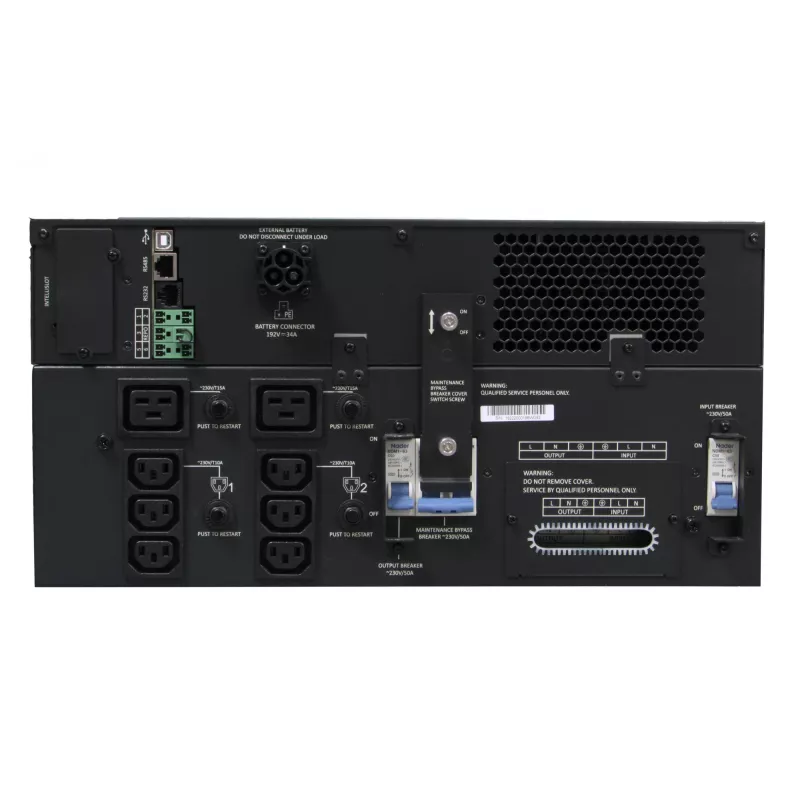 Vertiv Liebert GXT5 Double Online Conversion UPS -5000VA/5000W| 230V| Z zestawem rackowym i kartą komunikacyjną Intellislot RDU101| GXT5-5000IRT5UXLN