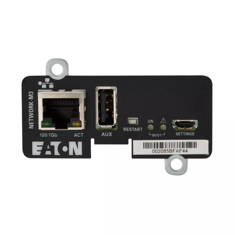 EATON CORPORATION sieciowy UPS Management Card Mini sieciowy-M3 1.0 Gb/s - pełny dupleks