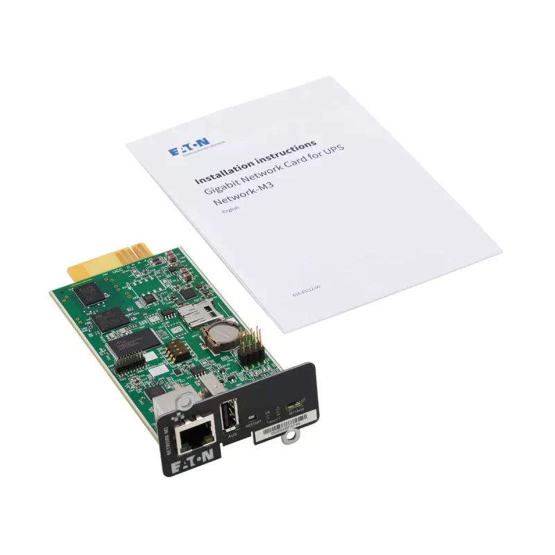 EATON CORPORATION sieciowy UPS Management Card Mini sieciowy-M3 1.0 Gb/s - pełny dupleks