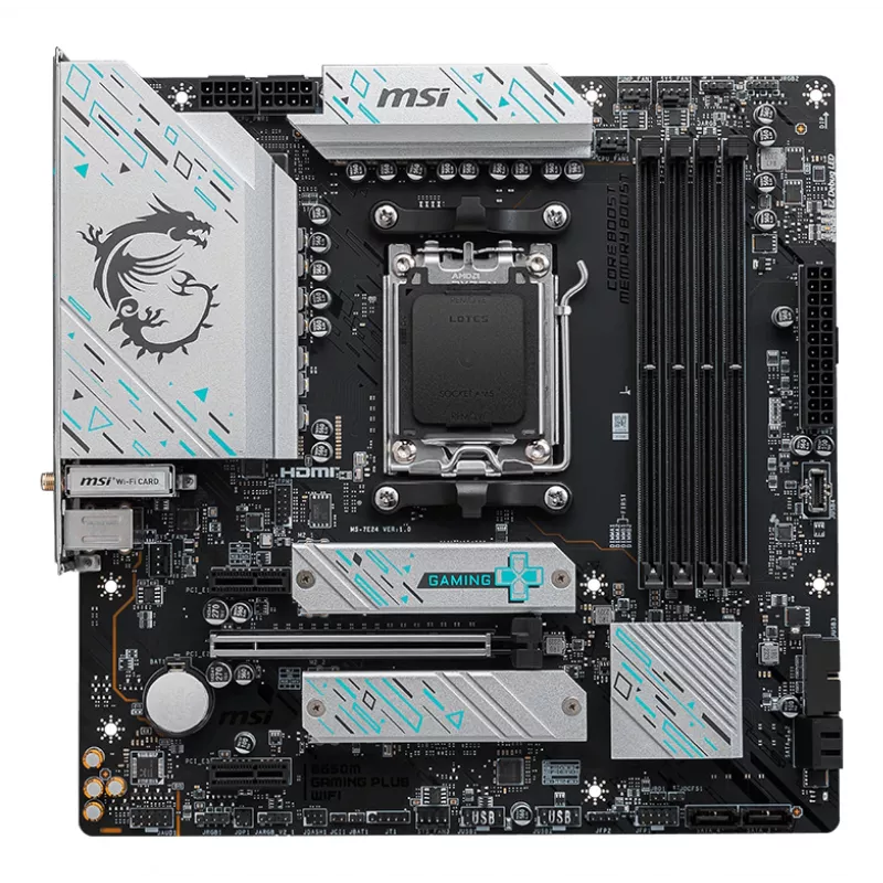 MSI B650M GAMING PLUS WIFI płyta główna AMD B650 Socket AM5 micro ATX
