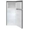 Lodówka wolnostojąca AMICA FD2015.4X(E) Srebrna, 200 L, zamrażalnik górny, LED, drzwi odwracalne