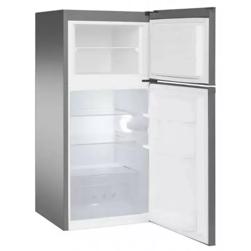 Lodówka wolnostojąca AMICA FD2015.4X(E) Srebrna, 200 L, zamrażalnik górny, LED, drzwi odwracalne
